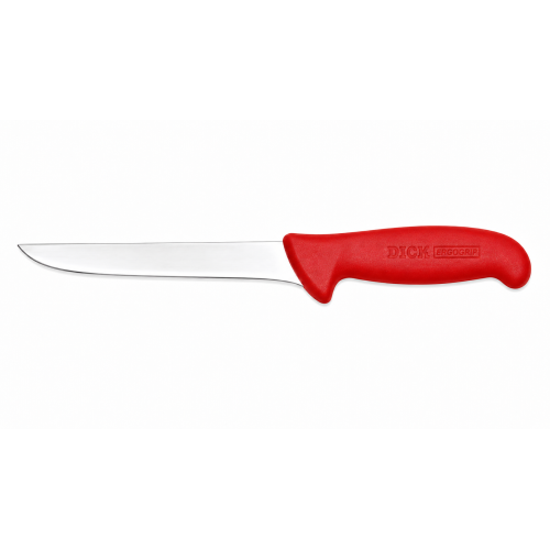 Ніж обвалювальний DICK ErgoGrip 150 мм жорсткий червоний 82368150-03