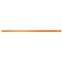 Ручка для щітки та стяжки ергономічна FBK 1500х32 мм скловолокно помаранчева 49904-7
