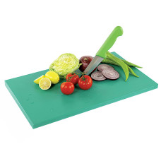Доска разделочная Yelkar Plastik 300х400х10 мм острые края HACCP зеленая YP 1301 Green
