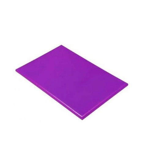 Доска разделочная Yelkar Plastik 300х400х10 мм острые края HACCP фиолетовая YP 1301 Purple