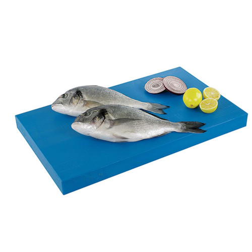 Доска разделочная Yelkar Plastik 400х600х40 мм острые края HACCP синяя YP 1505 Blue
