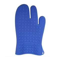 Рукавиця для духовки Martellato з 2 пальцями силікон ACC073/blue