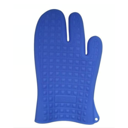 Рукавиця для духовки Martellato з 2 пальцями силікон ACC073/blue