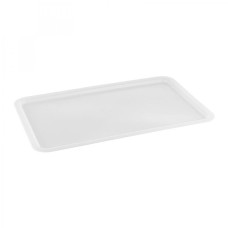Кришка для контейнера для піци Gastroplast 600х400 мм біла GPHLPE-01