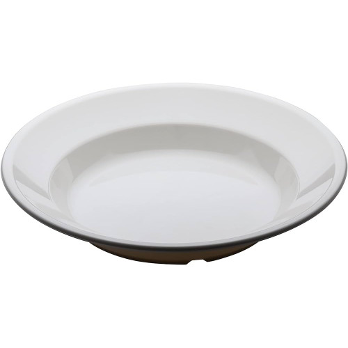 Тарілка супова Cambro глибока Ø229х40 мм біла 90 SPCW/148