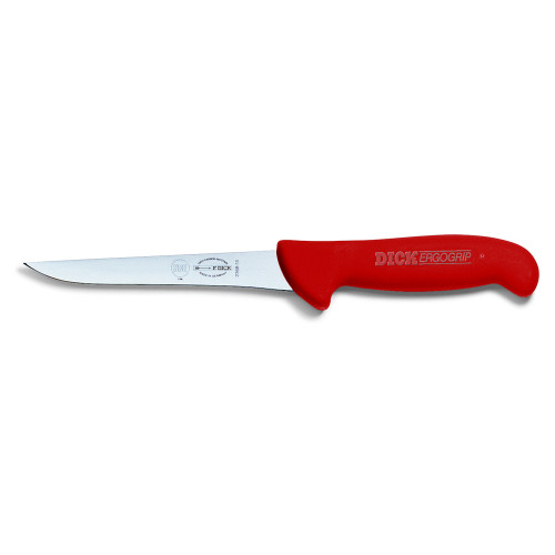 Ніж обвалювальний DICK ErgoGrip 150 мм жорсткий червоний 82368151-03