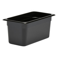 Гастроємність Cambro полікарбонат GN 1/3 176х325х150 мм 5,3 л чорна 36 CW/110