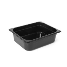 Гастроемкость HENDI GN 1/2 из черного поликарбоната, 4 л, 325 × 265 × 65 мм, 862438