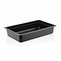 Гастроємність GastroPlast GN 1/1 h 100 мм полікарбонат чорна GNP-11100/B