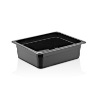 Гастроємність GastroPlast GN 1/2 h 100 мм полікарбонат чорна GNP-12100/B