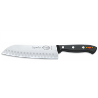 Нож Сантоку DICK Superior Santoku Kullenschliff 180 мм с насечками черный 8444218K