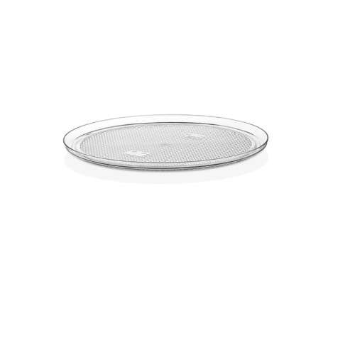 Круглий піднос без кришки GastroPlast сумісний з GF--0015BL полікарбонат Ø315х110(Н) GFT--0015tr