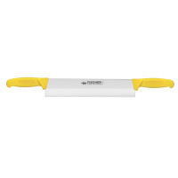 Ніж для сиру Fischer №4395 330мм з жовтою ручкою