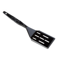 Лопатка жаростійка Cambro з прорізами 35.9 х 8.9 см чорна SPASL14