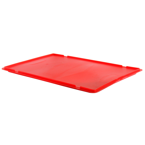 Крышка для ящика 600*400 тип 1 неф. красная LS6402R