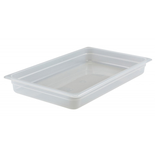 Контейнер GN 1/1 прозорий поліпропілен., Cambro, GN 1/1, 13L, 325x530x(H)100mm 14PP190