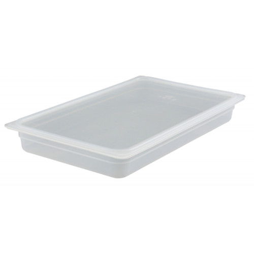 Контейнер GN 1/1 прозорий поліпропілен., Cambro, GN 1/1, 13L, 325x530x(H)100mm 14PP190