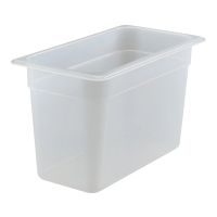 Контейнер GN 1/3 прозорий поліпропілен., Cambro, GN 1/3, 6,9L, Transparent, 325x176x(H)200mm 38PP190