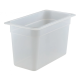 Контейнер GN 1/3 прозорий поліпропілен., Cambro, GN 1/3, 6,9L, Transparent, 325x176x(H)200mm 38PP190