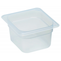 Контейнер GN 1/6 прозрачный полипропилен., Cambro, GN 1/6, 1,5л, Прозрачный, 162x176x(H)100mm 64PP190