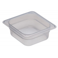 Контейнер GN 1/6 прозорий поліпропілен., Cambro, GN 1/6, 1L, Transparent, 162x176x(H)65mm 62PP190