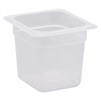 Контейнер GN 1/6 прозорий поліпропілен., Cambro, GN 1/6, 2,2L, Transparent, 162x176x(H)150mm 66PP190
