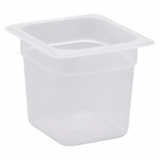 Контейнер GN 1/6 прозорий поліпропілен., Cambro, GN 1/6, 2,2L, Transparent, 162x176x(H)150mm 66PP190