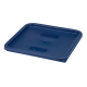 Крышка для контейнера CAMBRO CamSquare®, Cambro, для контейнеров 11,4 л, 17,2 л и 20,8 л – синяя, темно-синяя, 290x290x(H)15 мм SFC12453