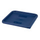Крышка для контейнера CAMBRO CamSquare®, Cambro, для контейнеров 11,4 л, 17,2 л и 20,8 л – синяя, темно-синяя, 290x290x(H)15 мм SFC12453