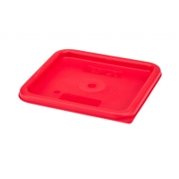 Крышка для контейнера CAMBRO CamSquare®, Cambro, для контейнеров 5,7 л и 7,6 л – красная, Red, 227x227x(H)16 мм SFC6451