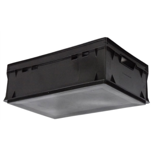 Ящик 600*400*200 (Е2) соц. тип.1 черный ST6420-1020 Е2BL