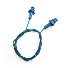 Беруши металлодетектируемые Prohaccp SNR 29 dB многоразовые синие P1778-2