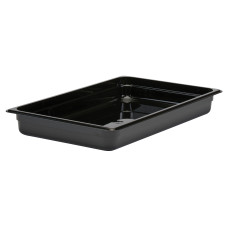 Гастроемкость из черного поликарбоната Cambro 12 CW/110 GN 1/1 - 530х325х65 мм, 8,5 л