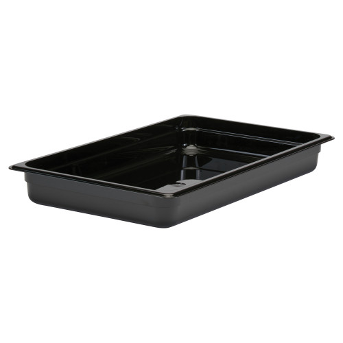 Гастроемкость из черного поликарбоната Cambro 12 CW/110 GN 1/1 - 530х325х65 мм, 8,5 л