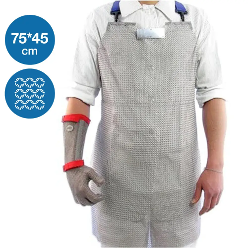 Фартук кольчужный металлический Niroflex 75х45 см type 4,2 размер L AS1045750000