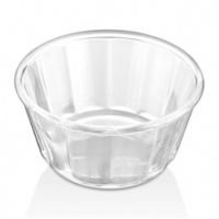 Рамекин для соуса - джема круглый из поликарбоната Gastroplast Ø 56 мм прозрачный GS-06