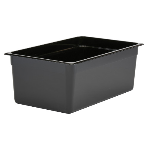 Гастроемкость из черного поликарбоната Cambro 18CW GN 1/1 - 530х325х200 мм, 25.6 л