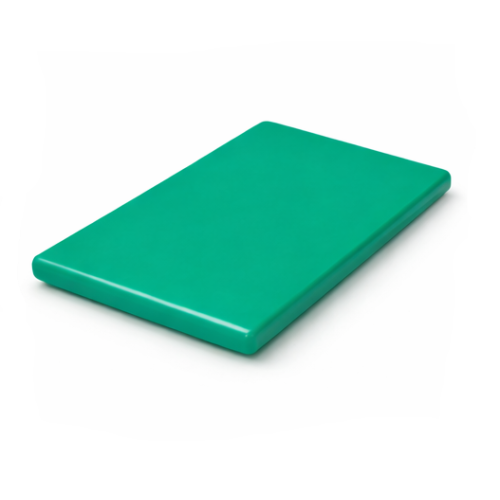 Дошка обробна Yelkar Plastik 400x300x10 мм заокруглені краї HACCP зелена YP 1301-1 Green