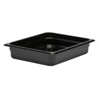 Гастроемкость из черного поликарбоната Cambro 22 CW/110 GN 1/2 - 325х265х65 мм, 3.9 л
