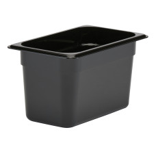 Гастроемкость из черного поликарбоната Cambro 46CW GN 1/4 - 265х162х150 мм, 3.7 л