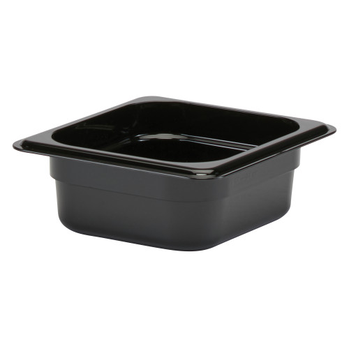 Гастроемкость из черного поликарбоната Cambro 62 CW/110 GN 1/6 - 176х162х65 мм, 1 л