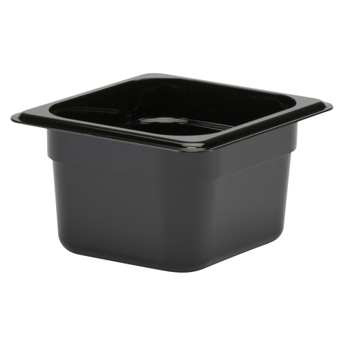 Гастроемкость из черного поликарбоната Cambro 64CW GN 1/6 - 176х162х100 мм, 1.5 л
