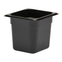 Гастроемкость из черного поликарбоната Cambro 66CW GN 1/6 - 176х162х150 мм, 2.2 л