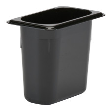 Гастроемкость из черного поликарбоната Cambro 96PCW GN 1/9 - 176х108х150 мм, 1.4 л