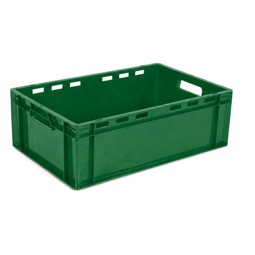 Ящик 600*400*200 ST6420L-1220 суц. с вент., тип.1, зеленый ST6420L-1220Green