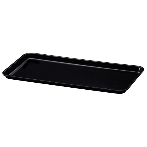 Піднос торговий Cambro 220х457х21 мм чорний 918MT