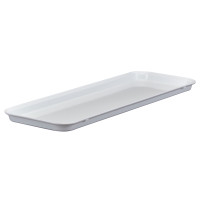Поднос торговый Cambro 225х649х25 мм белый 926MT