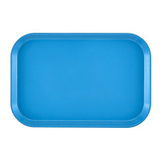 Поднос торговый Cambro 257х381х19 мм синий 1015MT