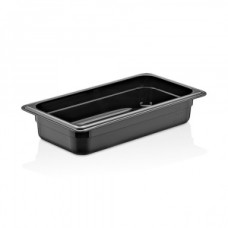 Гастроемкость GastroPlast PC GN 1/2 65 мм из черного поликарбоната GNP--001265BL