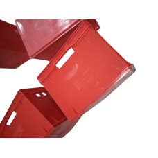 Ящик 600*400*300 (Є3) суц., тип.1, червоний з Дефектом